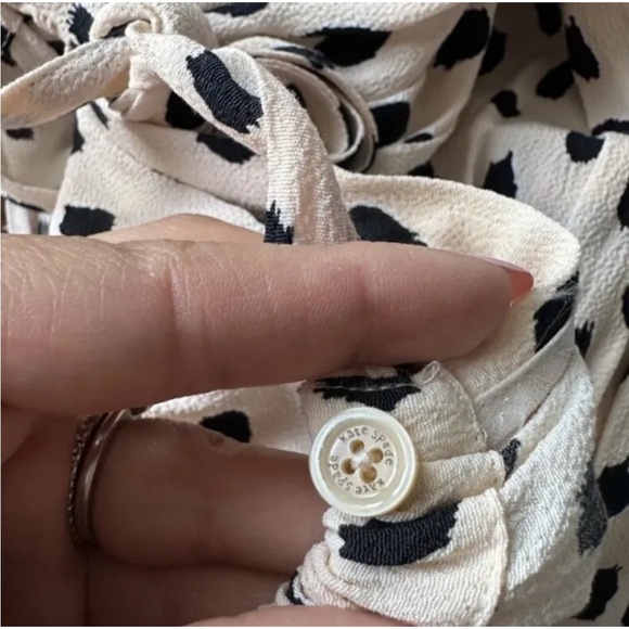 Kate Spade Halter Dress Blush Pink Defined Waist - Picture 9 of 13